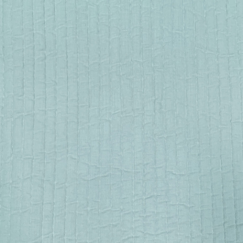 Printed Quilted Double Gauze SINNLIG Light Mint / Light Mint